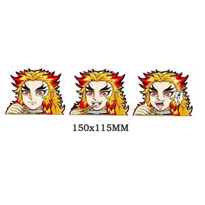 Pegatinas Lenticulares de Anime Personalizadas al por Mayor de Fábrica, Pegatinas 3D con Movimiento para Pared y Auto - Product Image 1