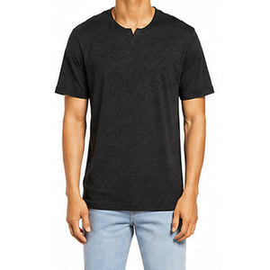 Camiseta de hombre OEM al por mayor con logotipo personalizado, suave y transpirable, 100% algodón, de alta calidad, manga corta, corte regular. - Product Image 2