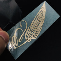 Autocollant Métallique 3D Personnalisé en Fer – Motifs Cœur, Plume, Rose – Décalcomanie Adhésive Métallique pour Coques de Téléphone – Idéal pour Boîtes Cadeaux