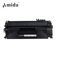 Tóner negro al por mayor 05a 80a 2,7 K páginas Tóner universal CE505A 05A CF280A 80A Cartucho de tóner compatible
