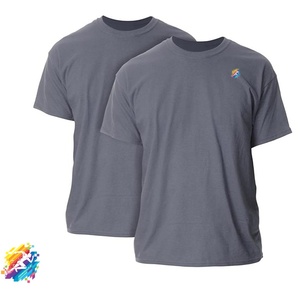 เสื้อยืดแขนสั้นลายทางผู้ชาย ออกแบบพิมพ์ลายตามสั่งจาก Formula1 Industries OEM - ผ้าฝ้าย 100% ทนทาน นุ่ม สวมใส่สบาย - Product Image 1