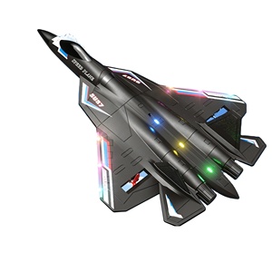 NEW Rc Plane SJY-SU57 Radio Controlled Airplane with Light Fixed Wing Hand <b>Throwing</b> Foam Electric Remote Control Plane - Product Image 1