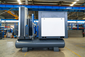15/22/30/45 300-500L 16 Bar Stationary 4-IN1 Combined <b>Screw</b> Air Compressor Dryer AC Lubricated Motor <b>Pump</b> Core Air Cooled Low - Product Image 4