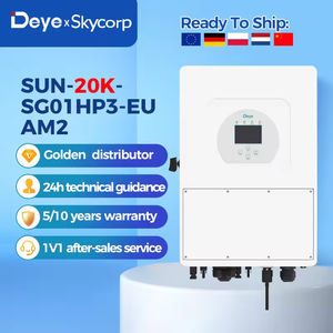 Inversor Híbrido de Alto Voltaje Deye SUN-20K-SG01HP3-EU-AM2 de 20kw, Inversor Solar Híbrido con Wifi de 20kva para Viviendas en la UE - Product Image 2