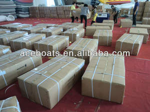 Conception grand public, couleur et taille 4.2m, bateau gonflable zodiaque ASD-420 avec matériau pvc, bateau en aluminium - Product Image 4