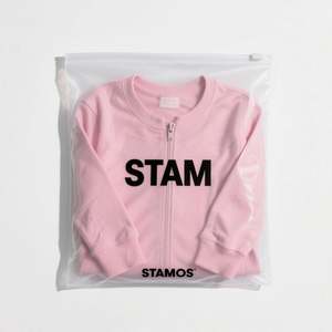 Sac à fermeture éclair en PE givré, écologique, biodégradable, recyclable, résistant à l'humidité, avec logo personnalisé, emballage couleur pour cheveux, chaussettes, chaussures - Product Image 5