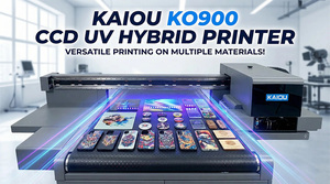 Impresora UV Multifunción de Alta Velocidad KAIOU 900*2000mm, Automática, Industrial, con Posicionamiento Visual CCD, de Banda Transportadora, Ricoh G6 4 - Product Image 3