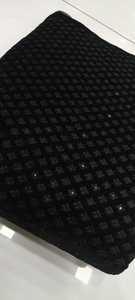 Tela de terciopelo bordada transpirable de materia prima textil de calidad superior para vestidos de hombre a precio mayorista - Product Image 3