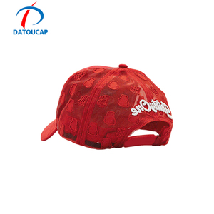 Bán Buôn Chất Lượng Cao 5 Bảng Điều Chỉnh Mũ Lưới Trở Lại Cong Brim Thoáng Khí Trucker Hat Với Đầy Đủ Lưới Thêu Logo - Product Image 4