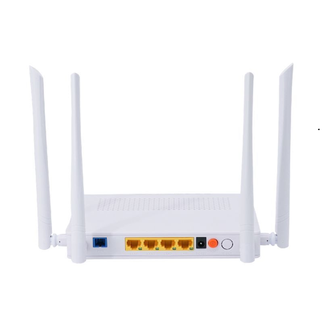 ONT Dual Band Gpon Epon ONU 4GE Port Xpon Onu Ont with 2.4g 5g Wifi