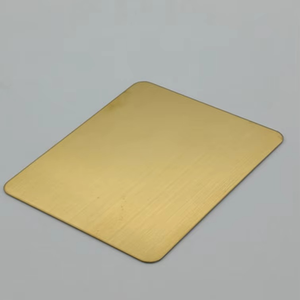 Gold Color Stainless Steel <b>Sheet</b> Price Inox <b>Mirror</b> Finished Gold Stainless Steel <b>Sheet</b> 304 - Product Image 2