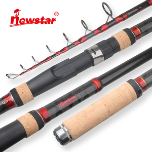 Caña de Pescar Telescópica NEWSTAR para Carpa, 3.0m-4.2m, 3.5lb, de Carbono, Delgada, para Pesca de Surfcasting y Pesca de Carpa desde Orilla - Product Image 1