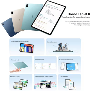 Honor Pad 8 <span class=keywords><strong>Tablet</strong></span> Android 12" con Batteria da 7250mAh, 680 Altoparlanti, Display 2000x1200, 8GB/6GB RAM, 128GB, per Uso Aziendale, Nuovo - Product Image 3