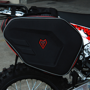 Sac de selle latéral pour moto MENAT, sac de selle imperméable à coque rigide géométrique pour moto, sac de selle pour la conduite - Product Image 6