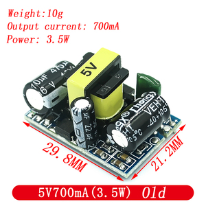 AC-<span class=keywords><strong>DC</strong></span> 5V 700mA 3.5W chính xác Buck chuyển đổi AC 220V đến 5V <span class=keywords><strong>DC</strong></span> bước xuống biến áp mô-đun cung cấp điện - Product Image 6