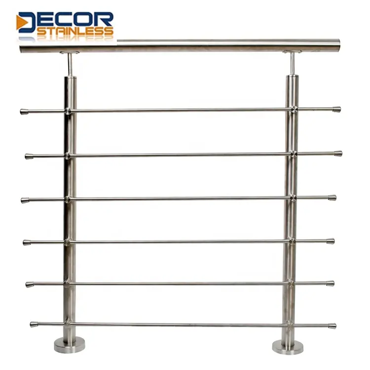 Varias especificaciones 316 / 304 productos de hardware de acero inoxidable postes de balaustre bellamente diseñados