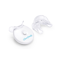 Luz blanqueadora de dientes al por mayor 5 LED Blue Ray 10 minutos temporizador PAP sistema de blanqueamiento de dientes sin peróxido logotipo personalizado