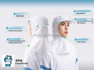 Cómodo manejo de la humedad Control estático Overol DE TRABAJO Transpirable 100% Tela de poliéster Unisex para uso prolongado - Product Image 4