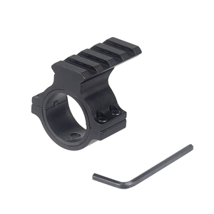 DualSize Ring <b>Clamp</b> Adapter with 20mm Base for Outdoor Equipment Setup Lightweight Aluminum Bracket - Product Image 3
