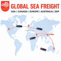 Transitaire maritime transfrontalier Chine-USA-Canada-Mexique, service porte-à-porte DDP LCL FCL, fret maritime