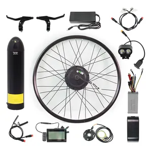 Kit E-bike Gunung, Kit Konversi Motor E-bike 250W 350W dengan Baterai Lithium 36V10AH