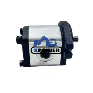 Nouvelle pompe à engrenages noire XPower 2PHA16DS10A0L1 9614CC pour excavatrice sur chenilles avec garantie de 6 mois - Product Image 2