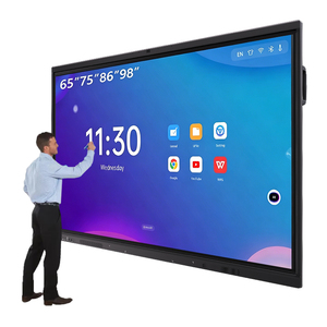Panel plano interactivo inteligente de 75 pulgadas y pizarra interactiva, pantalla táctil todo en uno de gran tamaño para oficina, aula y educación. - Product Image 3
