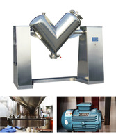 ZONELINK VH série en forme de V SUS304 poudre sèche granule agitateur mélangeur 220V laboratoire poudre mélangeur détergent lait utilisé industries agricoles
