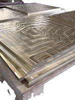 Plaque en bronze au manganèse C86300, 62% Cu, résistance 680 MPa, résistante à l'usure, pour la découpe de pièces mécaniques