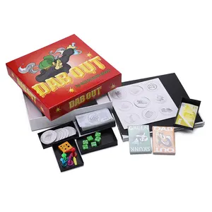 Jogo de tabuleiro personalizado de alta qualidade, jogo de tabuleiro de papel da família de alta qualidade