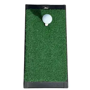 Sert kauçuk taban ile bireysel uygulama için yüksek kaliteli golf pratik mat