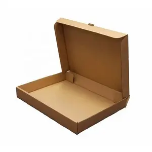 Provide Sample Service Food Grade Custom Logo Printed Brown Kraft Paper Personalized 12 Inch Pizza Box