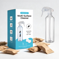 Tablettes de détergent concentré multi-usages écologiques avec 50%-80% d'ingrédients actifs, parfum personnalisé