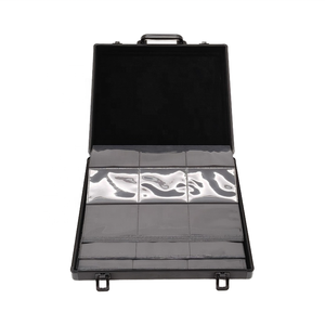 Pochette en aluminium pour classeur de cartes à collectionner Boîte à pochettes épaissie pour cartes de sport, cartes de coupons - Product Image 3