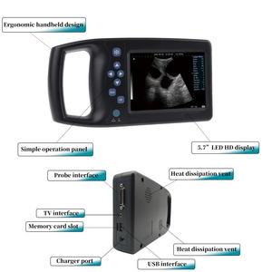 Scanner à ultrasons pour la grossesse des porcs, des chats, des chèvres et des chiens, prix de gros, pour la vétérinaire, avec étui à ultrasons - Product Image 2