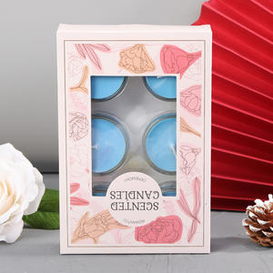 Bougie parfumée romantique sans fumée en gros Bougie parfumée pour la Saint-Valentin Bougie charmante Décoration en verre Proposition de mariage - Product Image 6