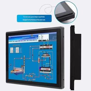 Monitor de Pantalla Táctil Capacitiva de 19 Pulgadas 5:4, Nuevo, al por Mayor, con Interfaz DVI Negra, Panel Frontal con Clasificación IP65 para Negocios - Product Image 1