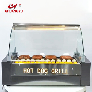 Máquina de cocina automática para perros calientes de salchichas de alta productividad Chuangyu 5/7/9/11 tubos actualizados al estándar nacional - Product Image 3
