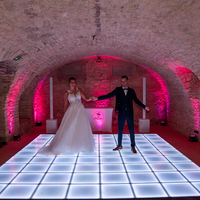 Sensible à la pression de la piste de danse menée interactive