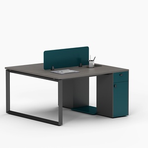 Modern Open Staff <b>Table</b> <b>Office</b> Furniture 6 Person Executive Desk Workstation - Product Image 3