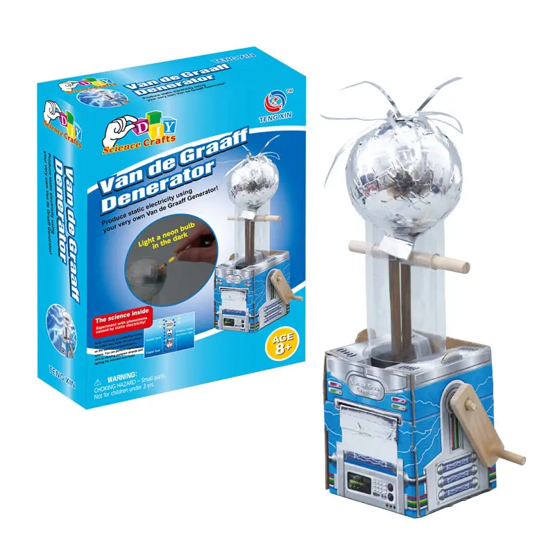 Van de Graff Generator craft kits for kids learning game science projects