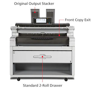 Nouvelle machine numérique Ricoh MP W6700SP <span class=keywords><strong>A0</strong></span> imprimante grand Format noir et blanc pour photocopieur d'entreprise de construction - Product Image 4