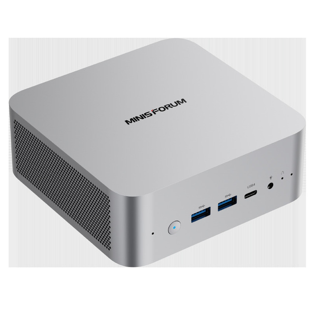 Minisforum X1-255 Octa Core AMD Ryzen High-Performance Mini PC AI Desktop with Radeon 780M and Win11 for Gaming Office Work