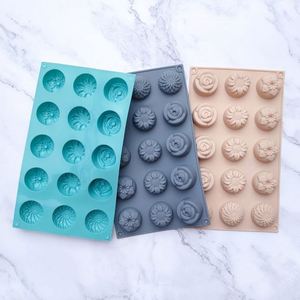 Molde de Silicona Resistente a Altas Temperaturas, Forma Circular, para Hornear Pasteles, Pudín y Gelatina - Product Image 1