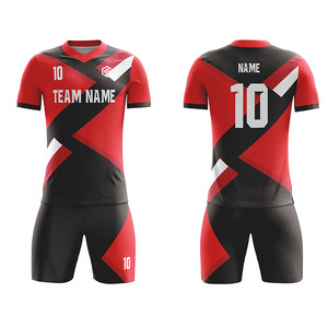 Seragam Latihan Sepak Bola Kustom untuk Anak-Anak Jersey Hijau Pakaian Tim Sepak Bola Logo Sublimasi 100% Poliester Cepat Kering Bernapas - Product Image 5