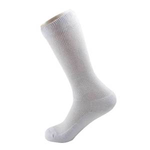 QIANGYI Wholesale Knitted Breathable Comfortable <strong>Women</strong> extra Wide Non-binding <strong>Diabetic</strong> <strong>Socks</strong> - Product Image 2