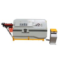 Cintreuse de fil CNC 2D pour treillis de construction, machine de cintrage automatique d'étriers en acier CNC avec découpe intégrée
