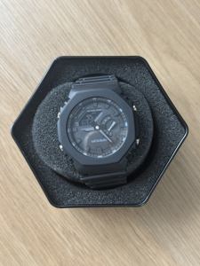 Orologio SANDA 2026 Shock Watch Full Black, compatibile con GA2100 GM2100 GA110, impermeabile con calendario e cinturino in gomma - Product Image 6