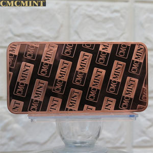 Moedas de Cobre Metálicas 10 Oz Barra de Cobre Buffalo Cmcmint 330 Gramas Moeda de Cobre - Product Image 3