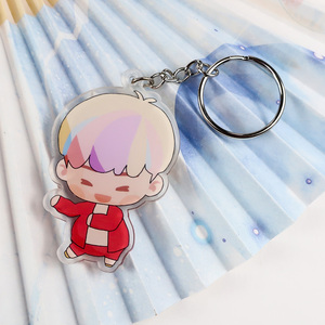 Bán Buôn Quà Tặng Mới Lạ Tùy Chỉnh Keychain Cao Đẳng Đội Bóng Đá Charms Tên Acrylic Móc Chìa Khóa T-Shirt Tùy Chỉnh Keyring - Product Image 4